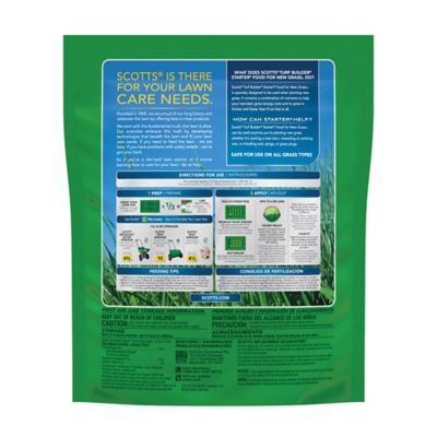 Image showing  3.27 lb. 1,000 sq. ft. Turf Builder Starter Food for New Grass, Florida Fertilizer