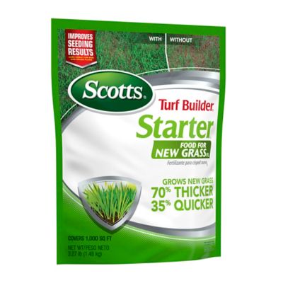 Image showing  3.27 lb. 1,000 sq. ft. Turf Builder Starter Food for New Grass, Florida Fertilizer