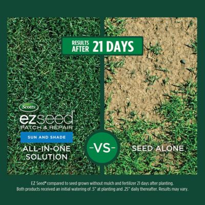 Image showing  40 lb. Turf Builder Thick'R Lawn Sun and Shade and Scotts 10 lb. EZ Seed Patch and Repair Sun and Shade Bundle