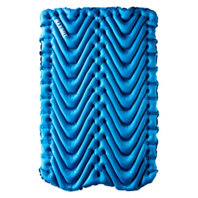 Klymit 3 in. Full Double V Sleeping Pad, Blue