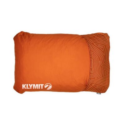 Klymit Drift Camping Pillow, Large, 23 in. x 16 in., Orange