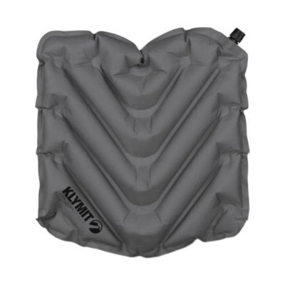 Klymit 1.5 in. Twin Portable V Seat Cushion, Gray Keep this in the glove box