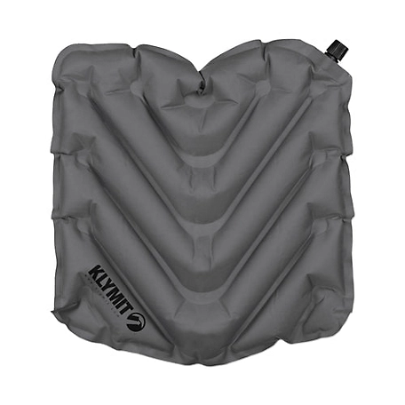 Klymit 1.5 in. Twin Portable V Seat Cushion, Gray