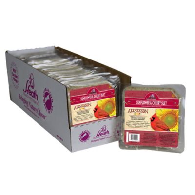 Heath Outdoor Products High-Energy Sunflower and Cherry No-Melt Suet Cakes, 10 oz., 12 ct.