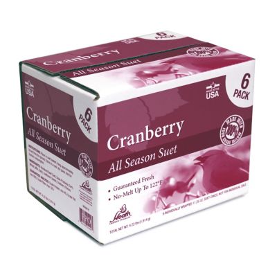 Heath Outdoor Products High-Energy Cranberry No-Melt Suet Cakes, 6 ct.