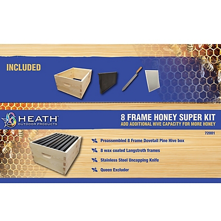 Heath Outdoor Products 8-Frame Honey Super Beehive Kit