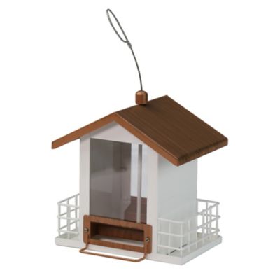 Heath Outdoor Products Double Suet Hopper Seed Bird Feeder, 2 Suet Cake Capacity