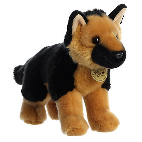 Aurora 10 in. Stuffed German Shepherd Toy, 26390 at Tractor Supply Co.