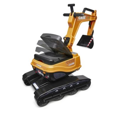Image showing  Case CE Crawler Excavator with Opening Seat Ride-On, for ages +3-7 Years, FA127