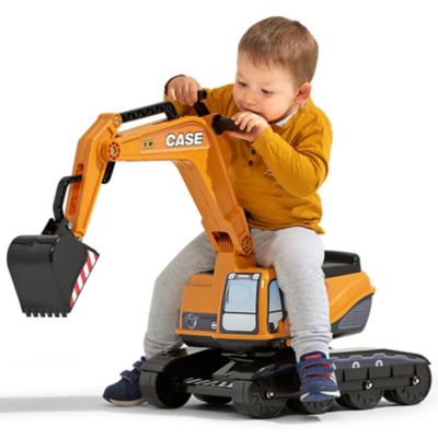 Image showing  Case CE Crawler Excavator with Opening Seat Ride-On, for ages +3-7 Years, FA127