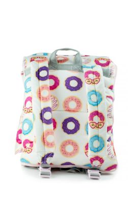 Image showing  Sleep-n-pack, 50 F Packable Little Kid's Sleeping Bag & Backpack, Donut Print