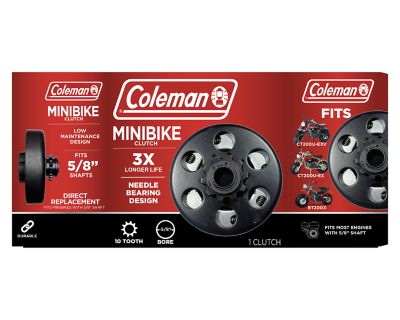 Coleman Powersports Needle Bearing 5/8 in. Bore Clutch, 10 Tooth, #420