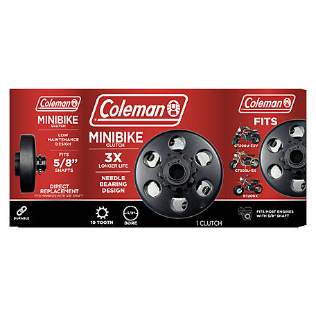 Coleman Needle Bearing 5/8 in. Bore Clutch - 10 Tooth #420, CB21000/HS200