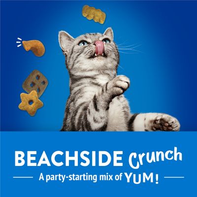 Image showing  Party Mix Beachside Whitefish Flavor Crunchy Adult Cat Treats, 30 oz.