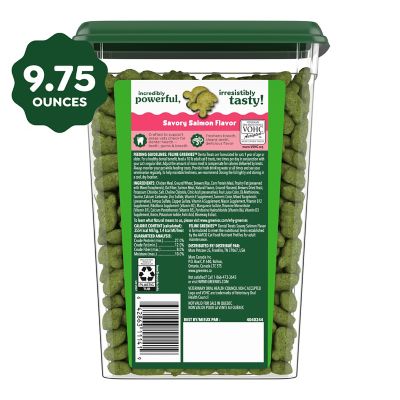 Image showing 9 th Greenies Savory Salmon Flavor Natural Dental Care Adult Cat Treats, 9.75 oz.