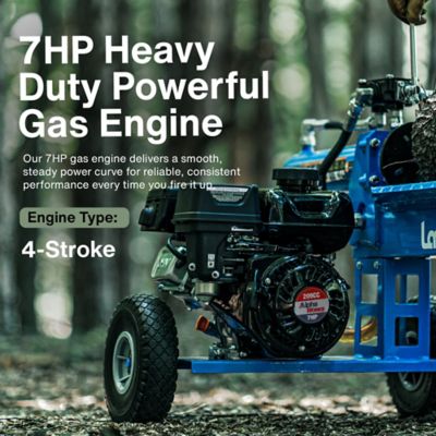 Image showing 5 th Landworks 20 Ton Gas-Powered Horizontal Hydraulic Log Splitter