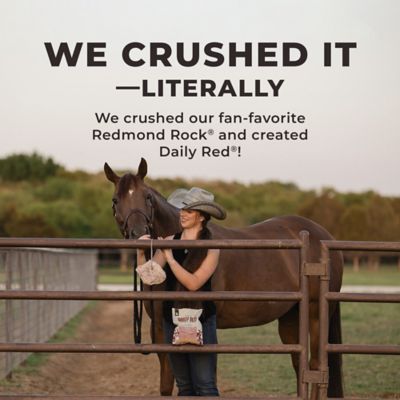 Image showing 6 th Redmond Rock Crushed All-Natural Mineral Supplement for Horses, 5 lb.
