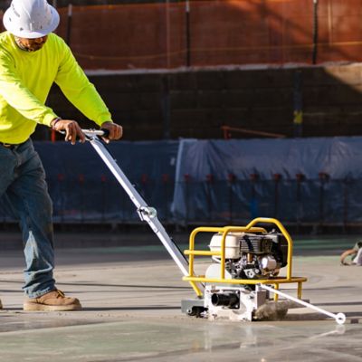 Image showing  6 in. Early Entry Concrete Green Joint Saw with 3.5 HP Honda Engine