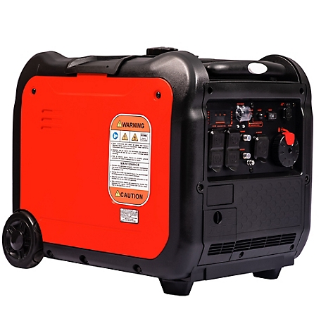 Tomahawk 5,000-Watt Gasoline Powered Inverter Generator, Outlet Super Quiet Portable at Tractor Supply Co.