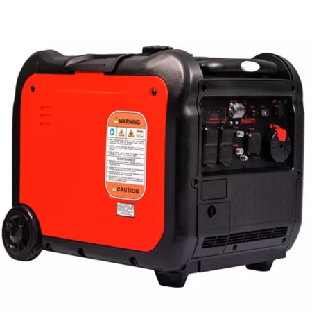 Tomahawk 5 500/5 000 Watt Gasoline Powered Inverter Generator 120V Outlet Super Quiet Portable Power Inverter Generators