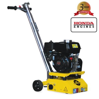 Tomahawk Gas-Powered 8 in. Concrete Scarifier with 6 HP Honda Engine, OSHA Compliant -  Tomahawk Power, TSCAR-8