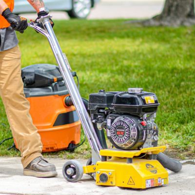 Image showing  Gas-Powered 8 in. Concrete Scarifier with 6 HP Honda Engine, OSHA Compliant