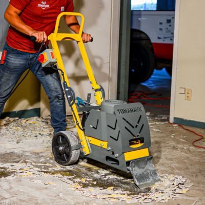 Image showing  8 in. Electric Floor Scraper Tile Stripper Vinyl Carpet Wood Remover