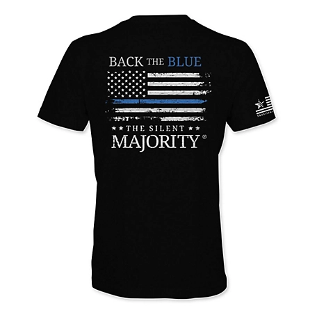 Silent Majority Unisex Back the Blue Graphic T-Shirt