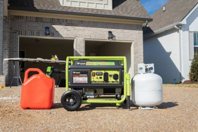 Image showing 5 th Green-Power America 5,250/4,250-Watt Dual-Fuel Portable Generator, CO Protected