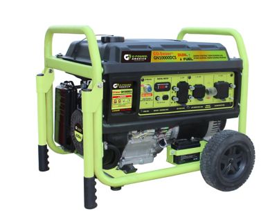Image showing  10,000/7,500-Watt Dual-Fuel Portable Generator, CO Protected