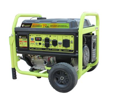 Image showing  10,000/7,500-Watt Dual-Fuel Portable Generator, CO Protected