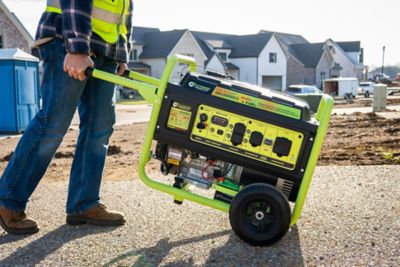 Image showing 8 th Green-Power America 10,000/7,500-Watt Dual-Fuel Portable Generator, CO Protected