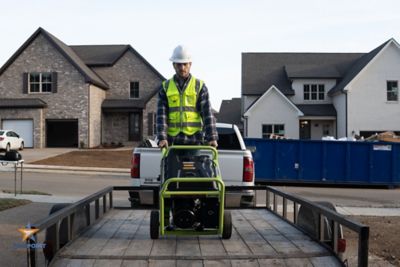 Image showing 9 th Green-Power America 10,000/7,500-Watt Dual-Fuel Portable Generator, CO Protected