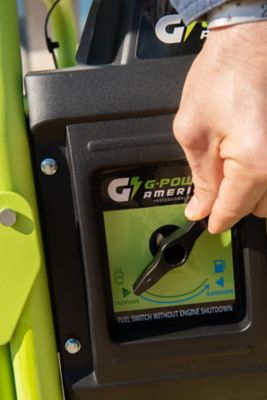 Image showing 6 th Green-Power America 13,000/10,500W Dual-Fuel Portable Generator, CO Protected