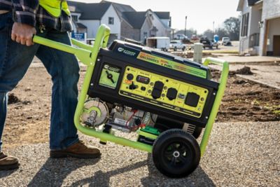 Image showing 8 th Green-Power America 13,000/10,500W Dual-Fuel Portable Generator, CO Protected