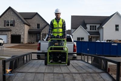 Image showing 9 th Green-Power America 13,000/10,500W Dual-Fuel Portable Generator, CO Protected