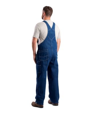 Image showing  Men's Vintage Washed Unlined Denim Bib Overalls