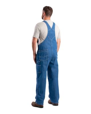 Image showing  Men's Vintage Washed Unlined Denim Bib Overalls
