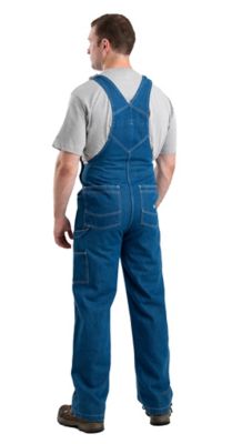 Image showing  Men's Vintage Washed Unlined Denim Bib Overalls