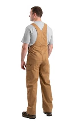 Image showing  Men's Vintage Washed Duck Unlined Bib Overalls