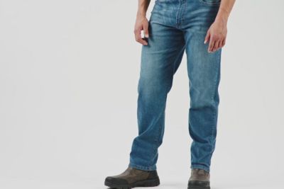 Image showing  Men's Heartland Flex Relaxed Fit Straight Leg Jeans