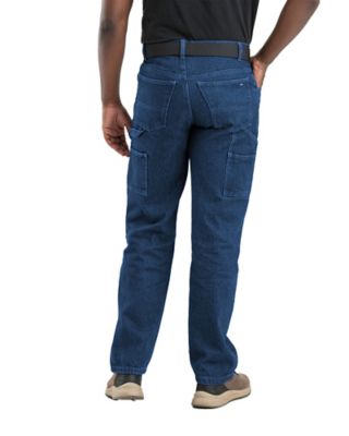 Image showing  Men's Relaxed Fit Mid-Rise Flex Carpenter Work Jeans