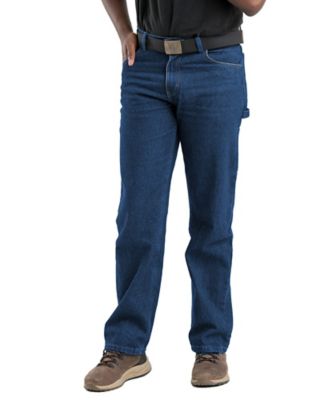 Berne Men's Relaxed Fit Mid-Rise Flex Carpenter Work Jeans