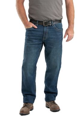 Berne Men's Relaxed Fit Highland Flex Straight Leg Work Jeans