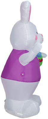 Image showing  Airblown Bunny with Easter Egg Inflatable