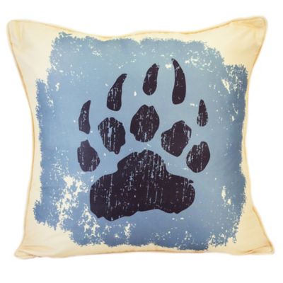 Donna Sharp Bear Totem Paw Decorative Pillow