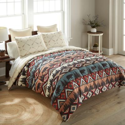 Image showing  Bear Totem Comforter Set, 3 pc.