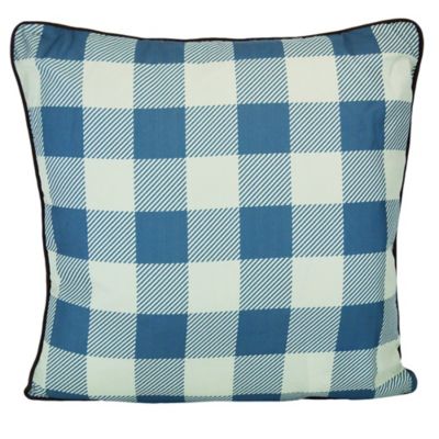 Donna Sharp Mountain Stream Check Decorative Pillow