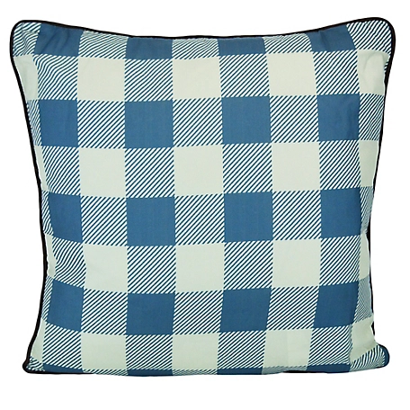 Donna Sharp Mountain Stream Check Decorative Pillow