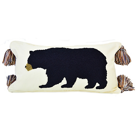 Donna Sharp Retro Forest Bear Decorative Pillow